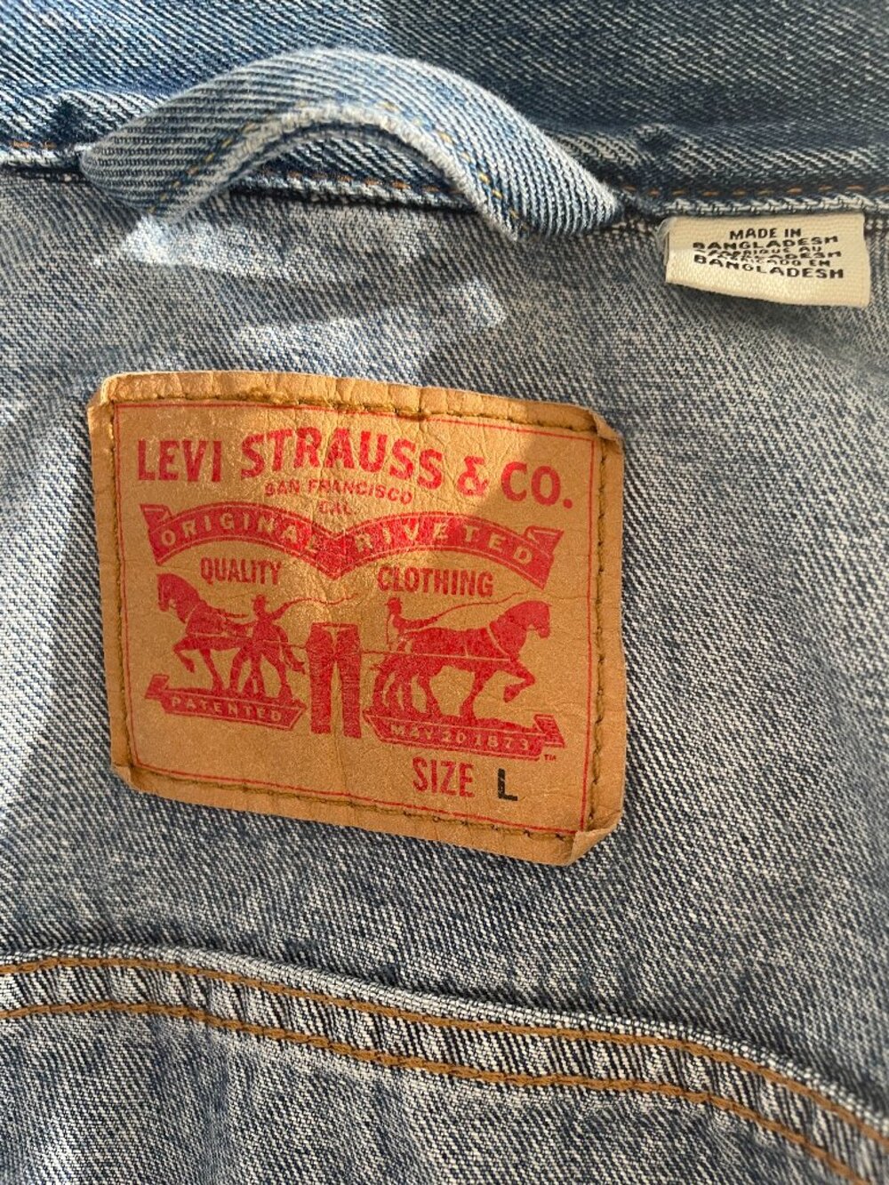 Men's Levis Denim Jacket